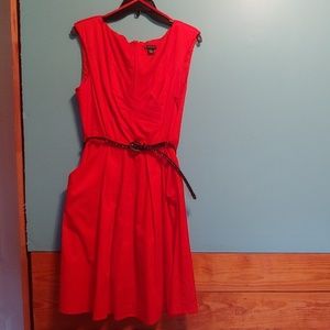 New Directions Orange Dress - Size 14